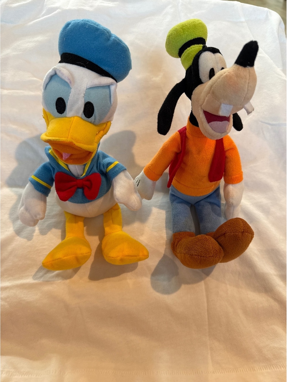 Disney Plush Set - Donald Duck and Goofy Soft Toys